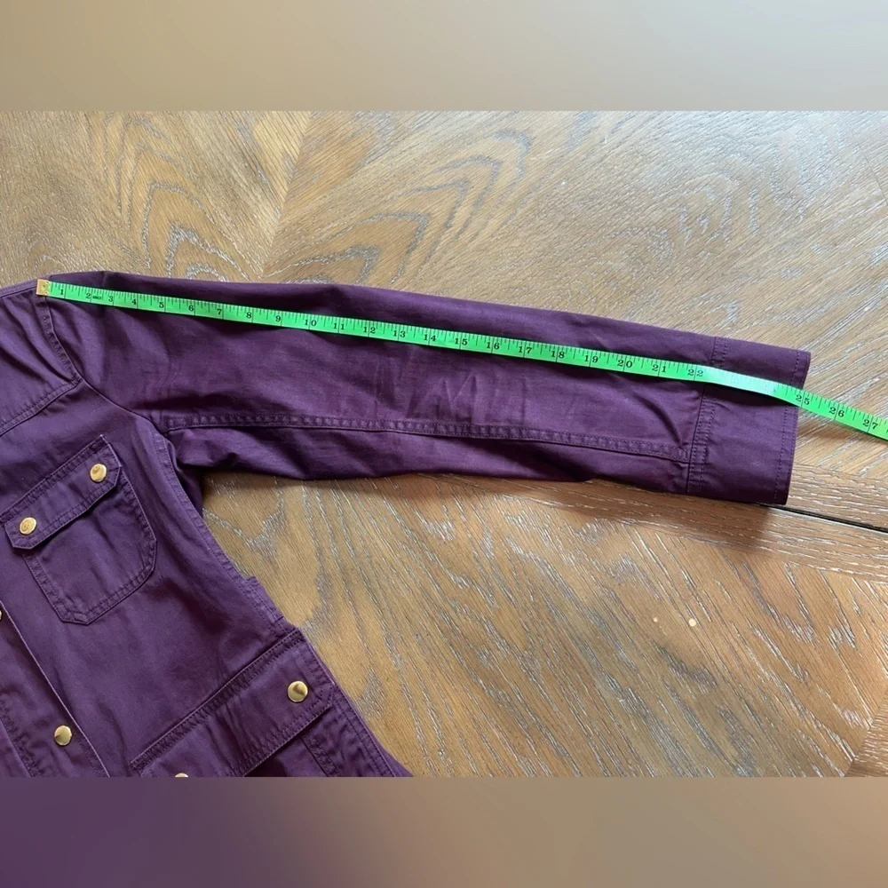 J Crew Relaxed Boyfriend Field Jacket Size M - Picture 6 of 9